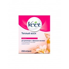 Воск для депиляции Veet Теплый с эфирными маслами 250мл Воск для депиляции Veet Теплый с эфирными маслами 250мл