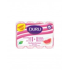 Мыло Duru 1 + 1 Soft Sens розовый Грейпфрут 4*80г Мыло Duru 1 + 1 Soft Sens розовый Грейпфрут 4*80г