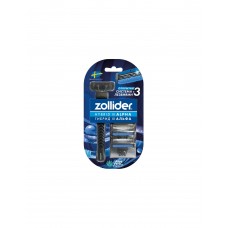 Бритва Zollider Hybrid 3 alpha 3 лезвия + 3 кассеты