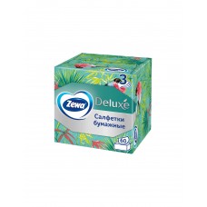 Салфетки бумажные в коробке Zewa Deluxe Арома Коллекция 3