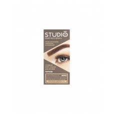 Крем-краска для бровей Studio Professonal Татуаж Brown