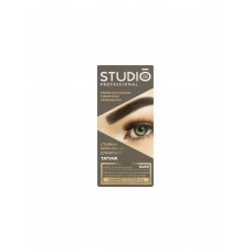 Крем-краска для бровей Studio Professonal Татуаж Black Крем-краска для бровей Studio Professonal Татуаж Black