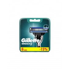 Кассеты для бритья Gillette Mach3 6шт