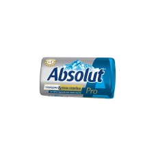 Крем-мыло туалетное Absolut Pro антибактериальное сер.