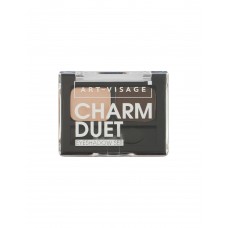 Тени для век Art-Visage Charm Duet двойные тон 02