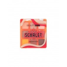 Палетка теней для век Scarlet тон 01 Beauty Bomb