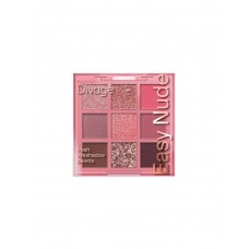 Палетка теней для век Easy Nude Fresh Divage