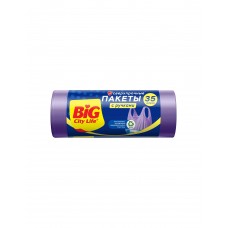 Пакеты для мусора Big City Life с ручками 35л 30шт