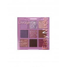 Палетка теней для век Easy Nude Plum Divage