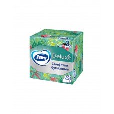 Салфетки бумажные в коробке Zewa Deluxe Арома Коллекция 3