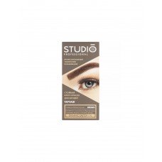 Крем-краска для бровей Studio Professonal Татуаж Brown