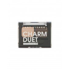Тени для век Art-Visage Charm Duet двойные тон 02 Тени для век Art-Visage Charm Duet двойные тон 02