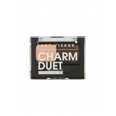 Тени для век Art-Visage Charm Duet двойные тон 03 Тени для век Art-Visage Charm Duet двойные тон 03
