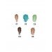 Палетка теней для век Colors Mint&Wood Divage