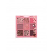 Палетка теней для век Easy Nude Fresh Divage