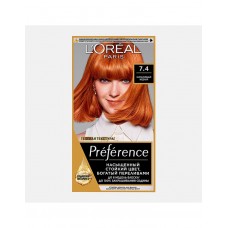 Стойкая краска для волос Preference оттенок 74