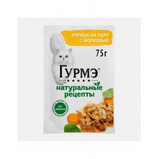 Влажный корм для кошек Гурмэ Натуральные рецепты Курица
