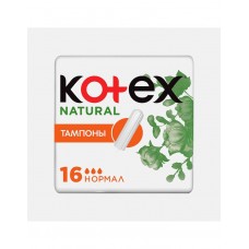 Тампоны Natural Нормал 16шт