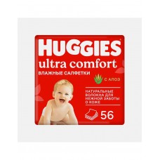 Влажные салфетки детские с алоэ Ultra Comfort