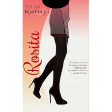 Колготки женские New Cotton 200 черные р.4