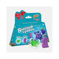 Подарочный набор для игры и купания Весёлый крабик