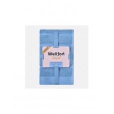 Махровое полотенце 50*80см синее Royal Wellfort Piksie