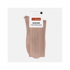 Женские носки утепленные бежевые р.23-25