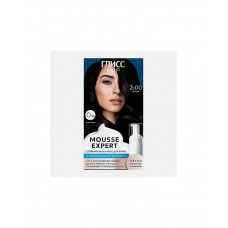 Краска для волос тон 2.00 Чёрный Mousse Expert