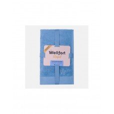 Махровое полотенце 50*80см синее Royal Wellfort Mufta